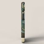 Blue Passionflower from "The Temple of Flora," 1812 (benefitting The Nature Conservancy) iPhone Case Gallery Image 2
