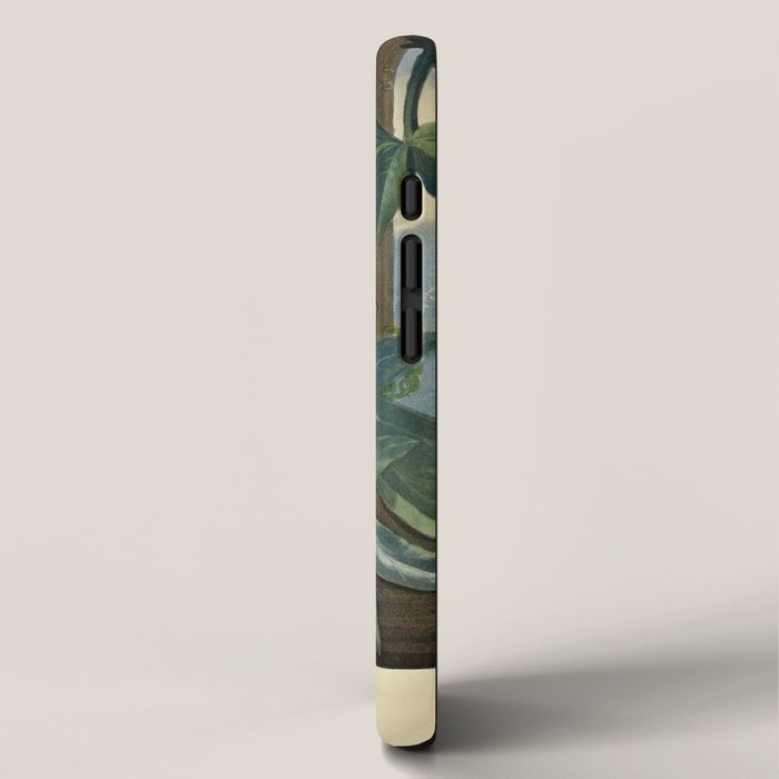 Blue Passionflower from "The Temple of Flora," 1812 (benefitting The Nature Conservancy) iPhone Case Gallery Image 2