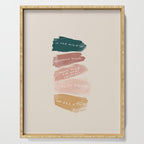 Make Time For What Helps You Serving Tray Gallery Image 1