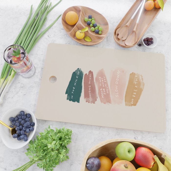 Make Time For What Helps You Cutting Board Gallery Image 2
