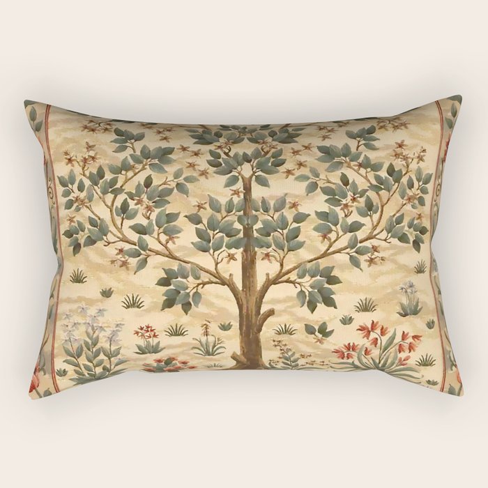 William Morris "Tree of life" 3. Rectangular Pillow Gallery Image 2