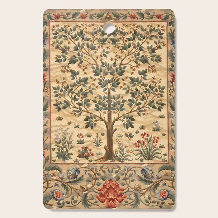 William Morris "Tree of life" 3. Cutting Board Gallery Image 1