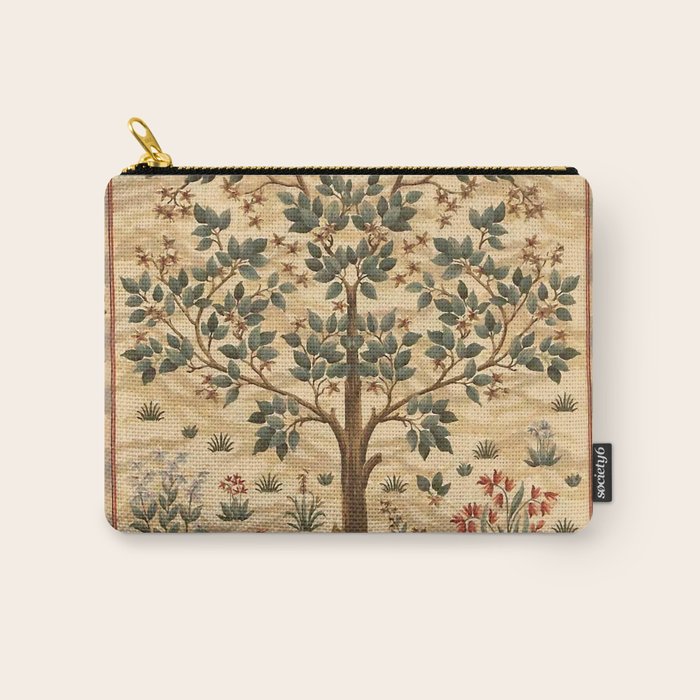 William Morris "Tree of life" 3. Carry All Pouch Gallery Image 1