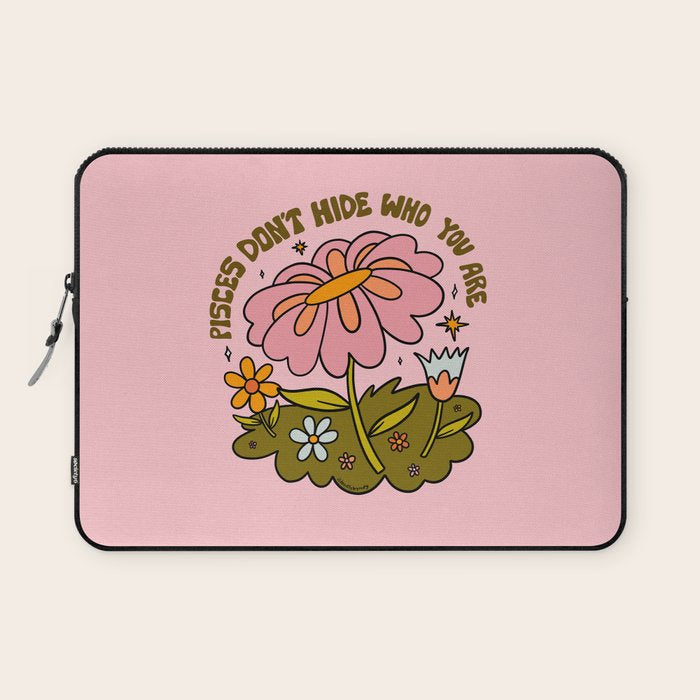 Pisces Flower Laptop Sleeve Gallery Image 1