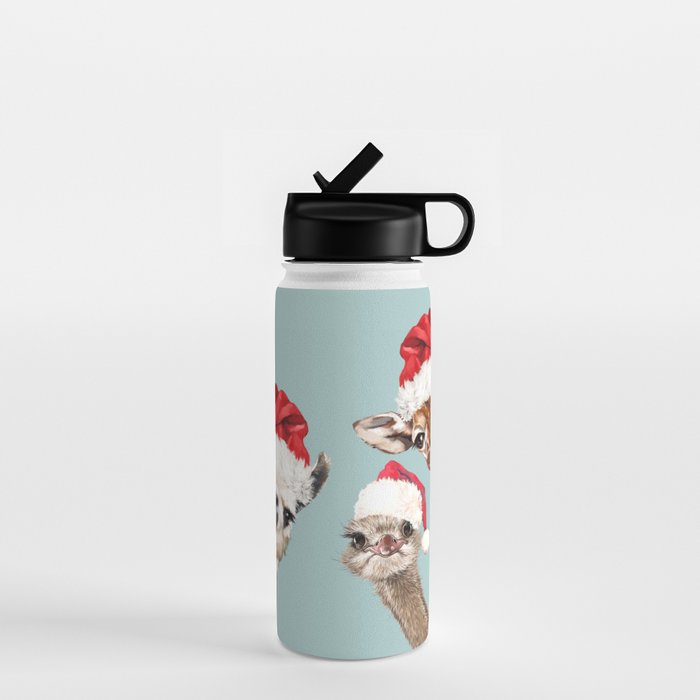 Christmas Animals Gang Water Bottle Gallery Image 1