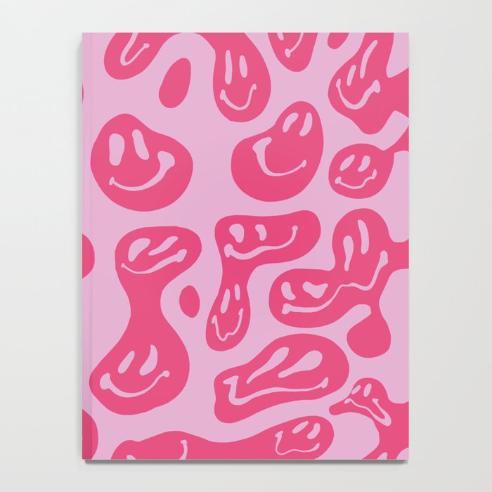 Pink Dripping Smiley Notebook Gallery Image 4