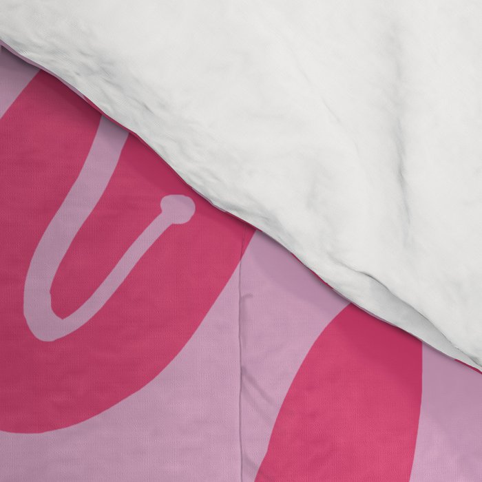 Pink Dripping Smiley Comforter Gallery Image 4