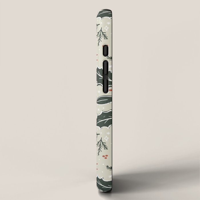 Holly Days . Neutral iPhone Case Gallery Image 2