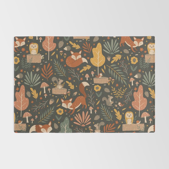 Woodland Critters Rug Gallery Image 2