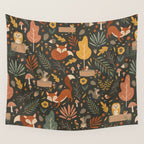 Woodland Critters Wall Tapestry Gallery Image 4
