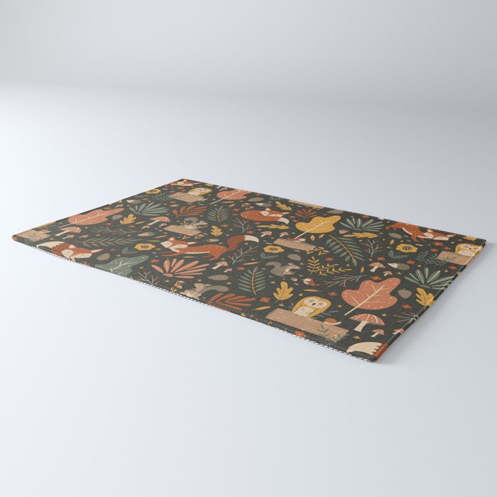 Woodland Critters Rug Gallery Image 3