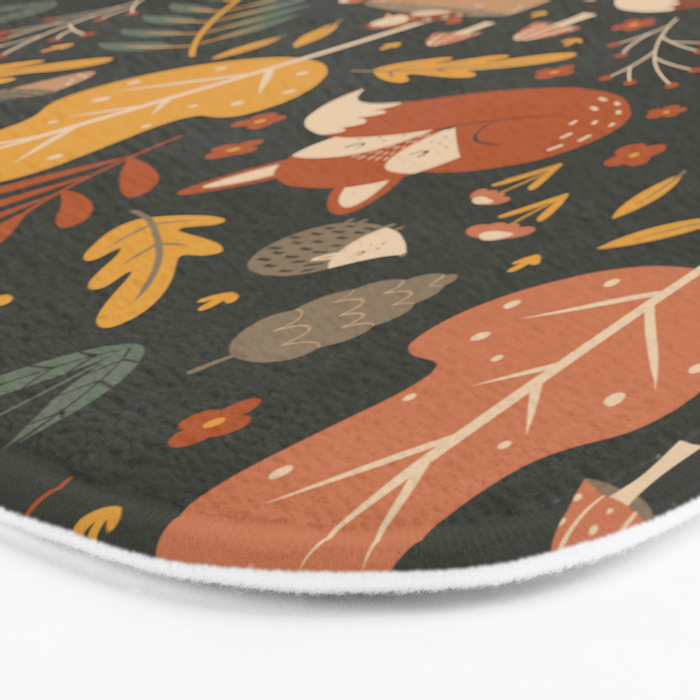 Woodland Critters Bath Mat Gallery Image 3