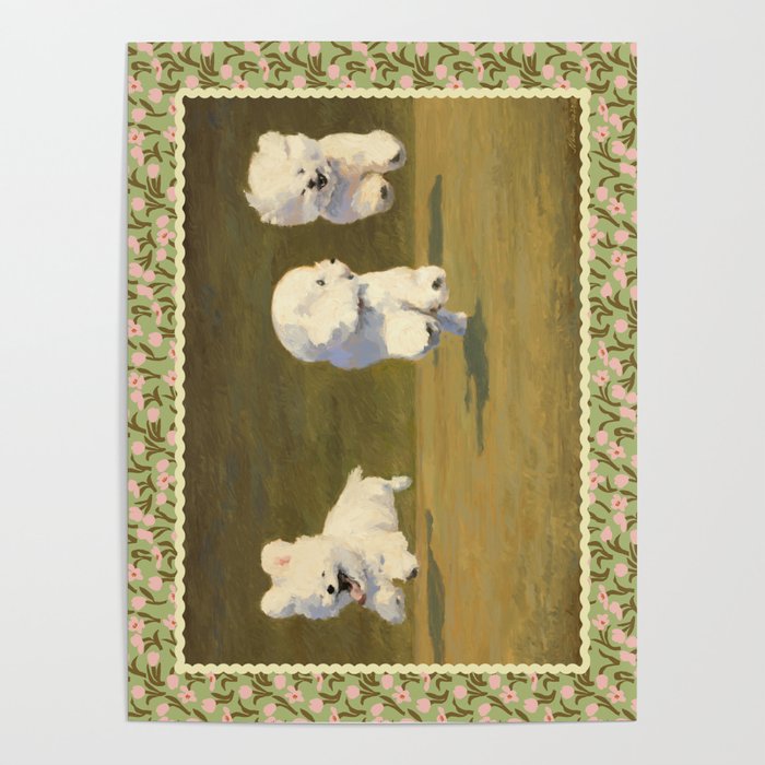 Three Dogs Running Poster Gallery Image 4