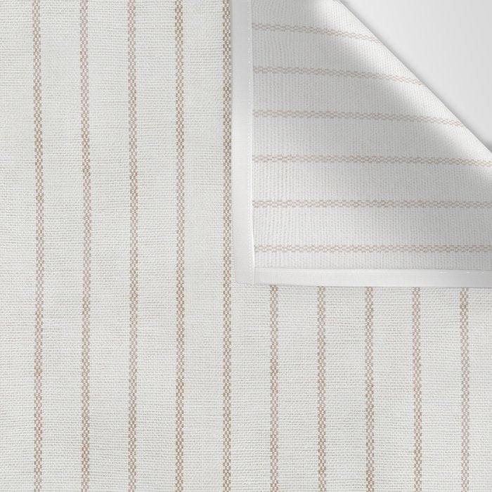  AEGEAN SIMPLE TICKING STRIPE JUTE Wall Tapestry Gallery Image 3