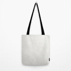  AEGEAN SIMPLE TICKING STRIPE JUTE Tote Bag Gallery Image 2