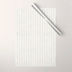  AEGEAN SIMPLE TICKING STRIPE JUTE Wrapping Paper Gallery Image 1