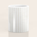  AEGEAN SIMPLE TICKING STRIPE JUTE Coffee Mug Gallery Image 4