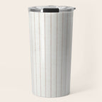  AEGEAN SIMPLE TICKING STRIPE JUTE Travel Mug Gallery Image 1