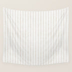  AEGEAN SIMPLE TICKING STRIPE JUTE Wall Tapestry Gallery Image 4