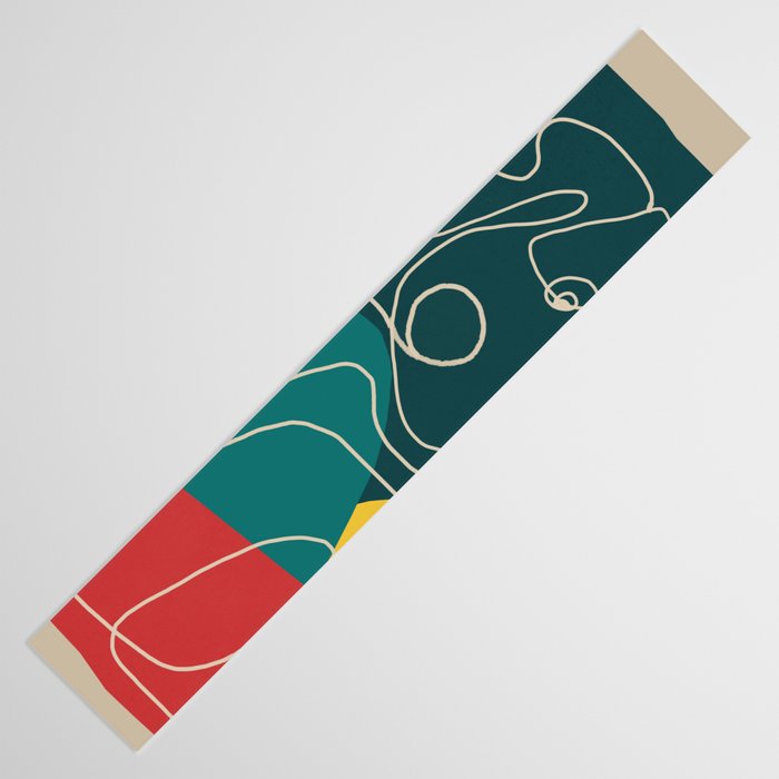 Gentle Abstract Line 6 Table Runner Gallery Image 3