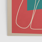 Gentle Abstract Line 6 Poster Gallery Image 3