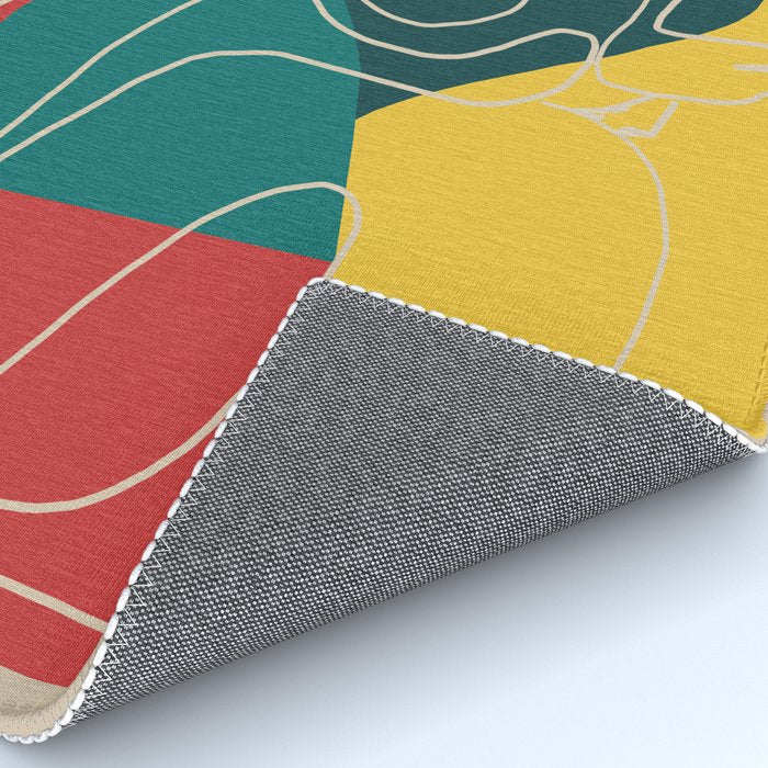 Gentle Abstract Line 6 Rug Gallery Image 4