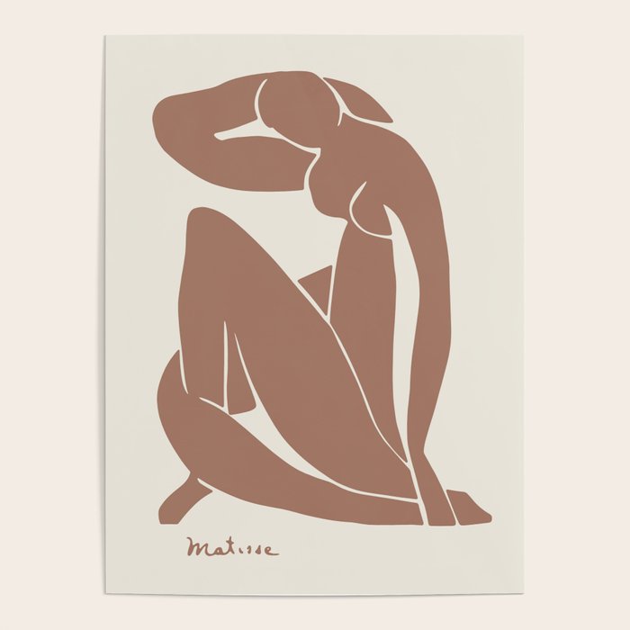 Henri Matisse - Mocha Mousse Nude II, 1952 Poster Gallery Image 4