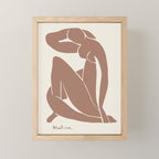 Henri Matisse - Mocha Mousse Nude II, 1952 Mini Art Print Gallery Image 1
