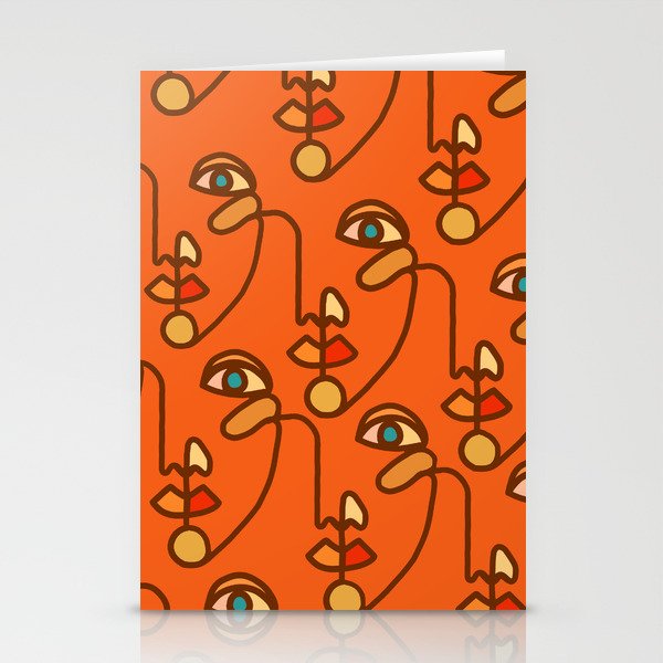 Multi Faced Sienna Stationery Card Gallery Image 2