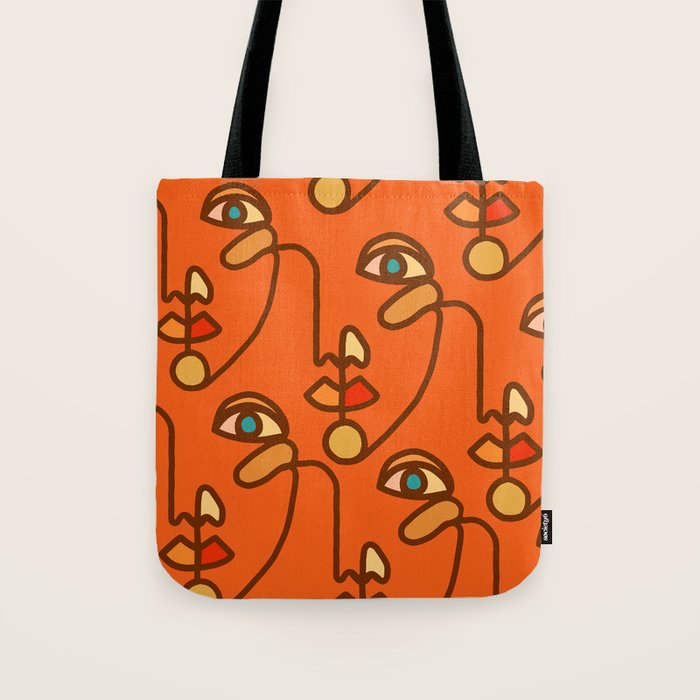 Multi Faced Sienna Tote Bag Gallery Image 1