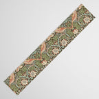 William Morris Strawberry Thief Brown Chocolate Slate Table Runner Gallery Image 3
