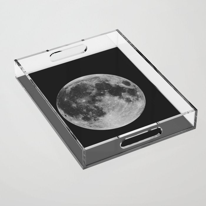 Solar System _ Moon Acrylic Tray Gallery Image 1