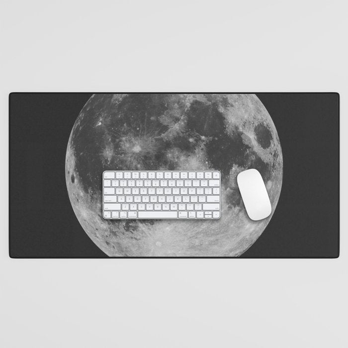 Solar System _ Moon Desk Mat Gallery Image 1