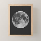 Solar System _ Moon Mini Art Print Gallery Image 1
