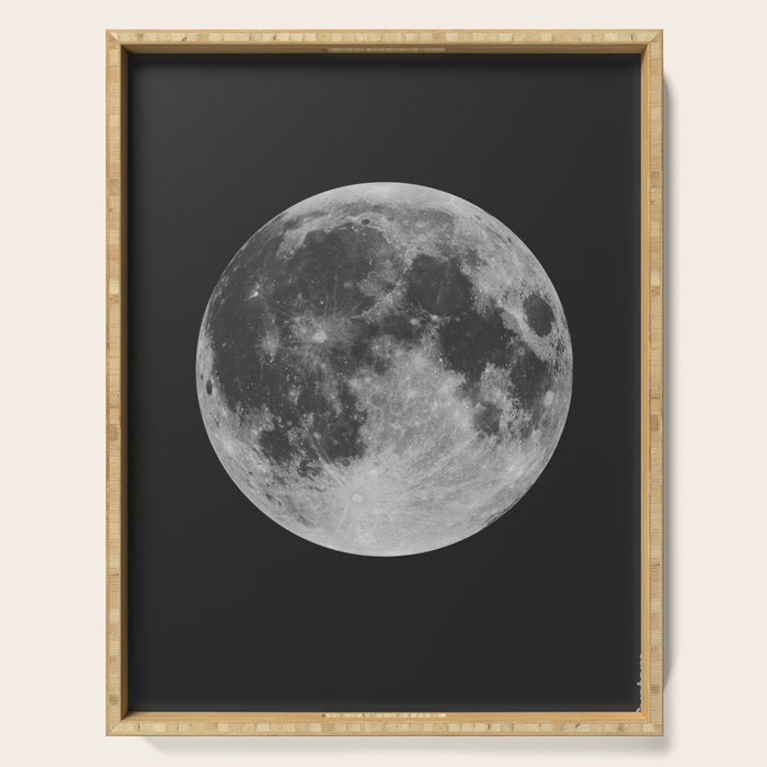 Solar System _ Moon Serving Tray Gallery Image 1