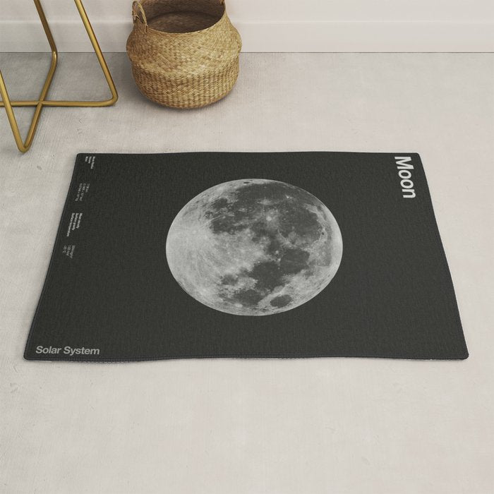 Solar System _ Moon Rug Gallery Image 1