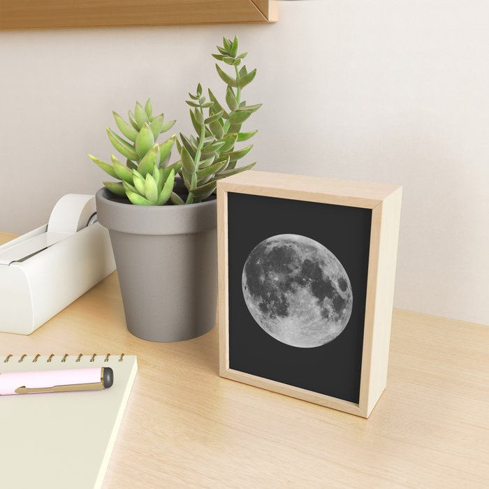 Solar System _ Moon Mini Art Print Gallery Image 2