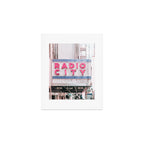 New York Radio City Sign Pink Travel Photography Art Print Gallery Image 1