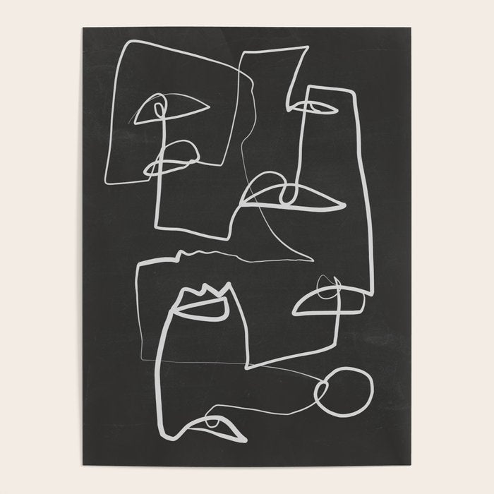 Abstract line art 12-2 Poster Gallery Image 4