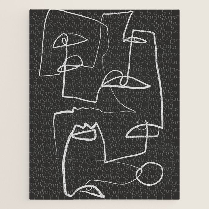 Abstract line art 12-2 Jigsaw Puzzle Gallery Image 1