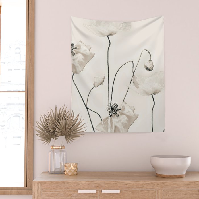 Flowers 20 Wall Tapestry Gallery Image 2