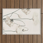 Flowers 20 Outdoor Rug Gallery Image 1