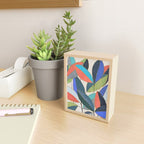 Tropical Ficus leaves #botanic Mini Art Print Gallery Image 2