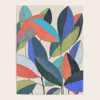 Tropical Ficus leaves #botanic Poster Gallery Image 4