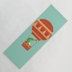 Dragon On Hot Air Balloon Yoga Mat Gallery Image 1