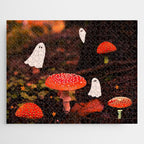 Autumn Ghost Forest Collage Jigsaw Puzzle Gallery Image 1