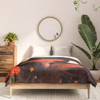 Autumn Ghost Forest Collage Comforter Gallery Image 3