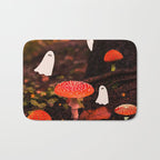 Autumn Ghost Forest Collage Bath Mat Gallery Image 1