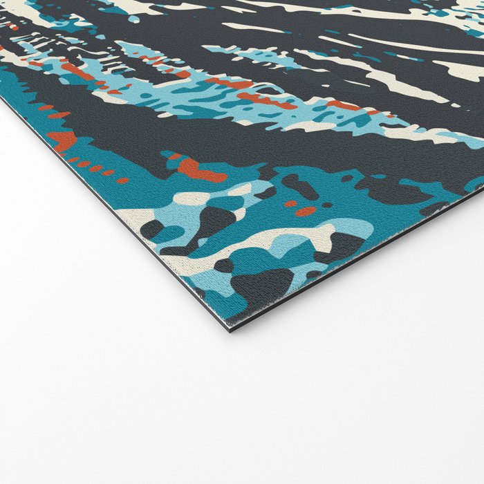 Breckenridge Vintage Ski Poster Welcome Mat Gallery Image 2
