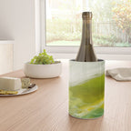 green landscape abstract art Wine Chiller Gallery Image 4